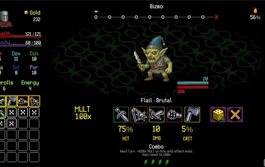 600D - Combat & Inventory UI